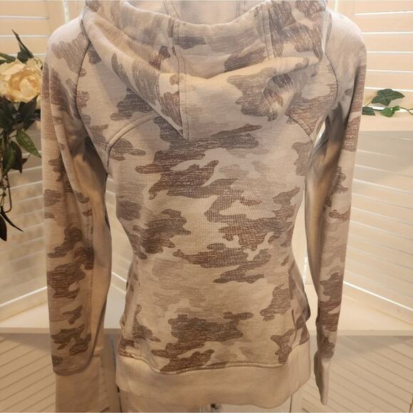 ATHLETA TRIUMPH HOODED ZIP UP SWEATSHIRT SIZE SMALL - Picture 6 of 9